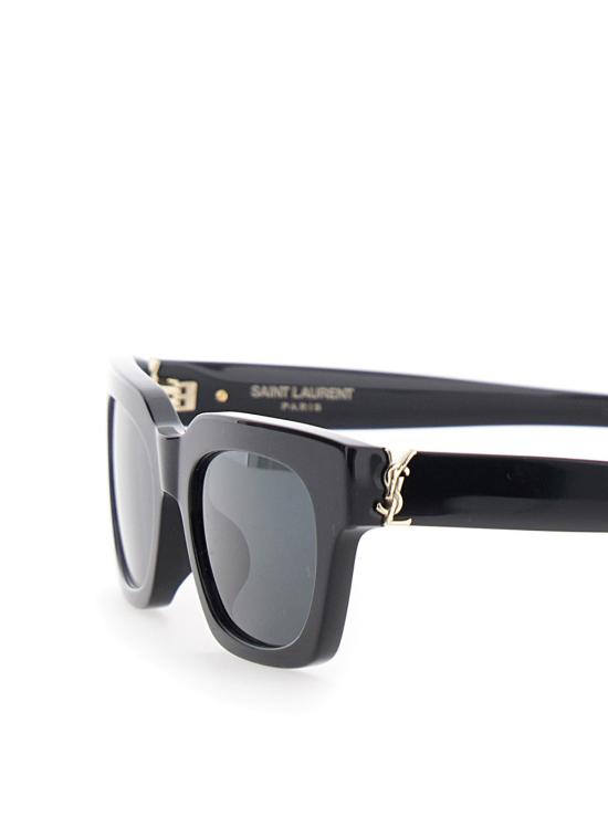 26FW 생로랑 카산드라 SL M175 렉탱귤러 선글라스 A003E3 BLACK - SAINT LAURENT