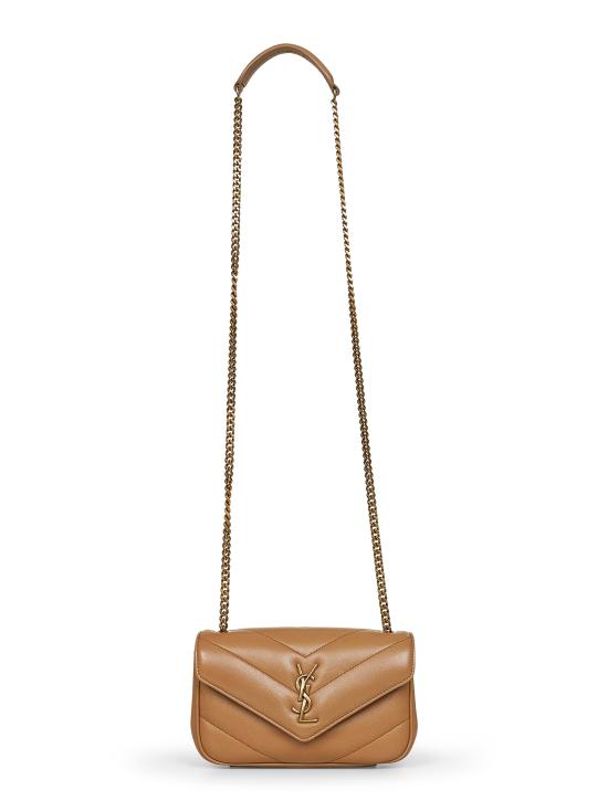 26FW 생로랑 루루 미니 램스킨 821749AAEAX2357 BEIGE