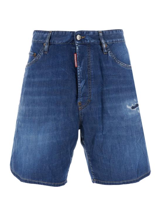 26SS 디스퀘어드2 데님 숏팬츠 S71MU0885 BLUE