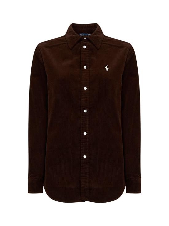 26FW 폴로 랄프로렌 셔츠 211A93203 009 BROWN