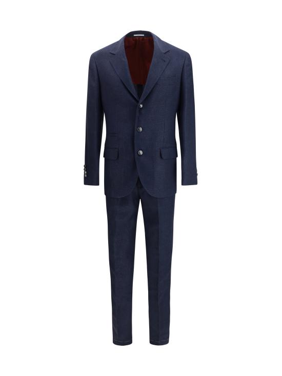 26SS 브루넬로 쿠치넬리 수트 팬츠 MZ403LDTH5 NAVY - BRUNELLO CUCINELLI