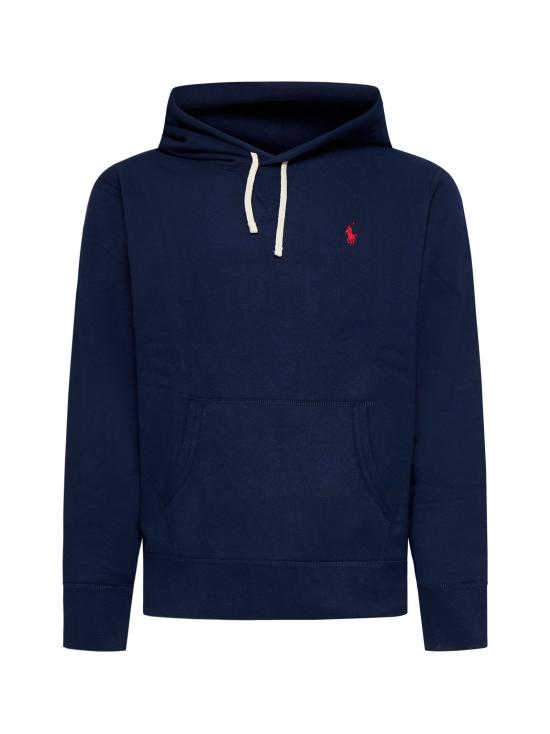 26FW 폴로 랄프로렌 포니로고 자수 후드 티셔츠 710766778 007 NAVY