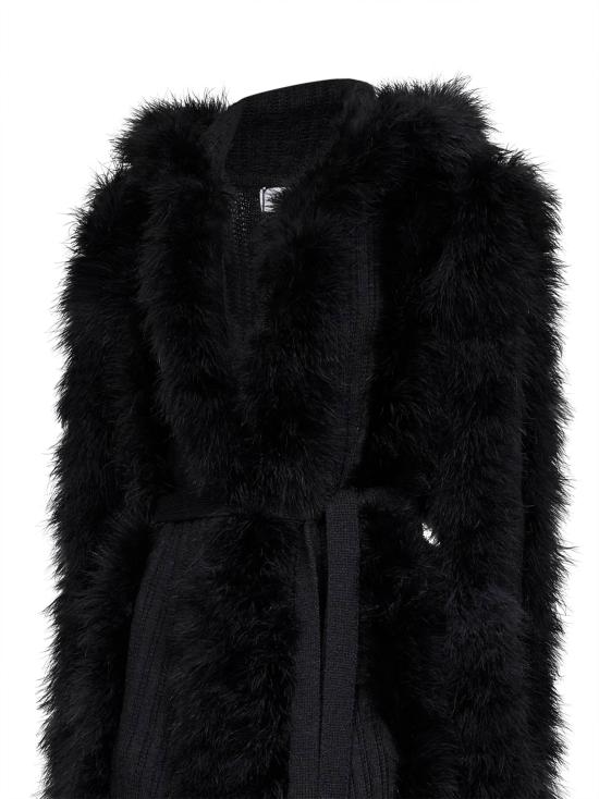 26FW 디 아티코 니트웨어 261WCC00100KMX007FS100 BLACK - THE ATTICO