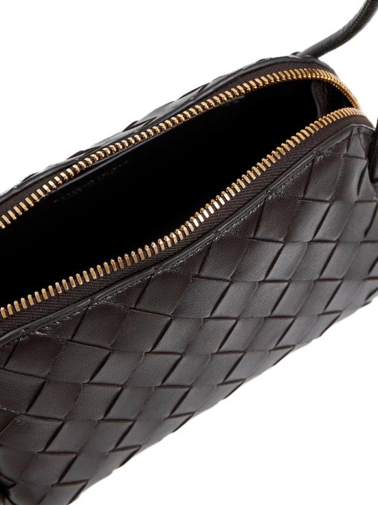 26FW 보테가베네타 인트레치아토 콘서트 파우치 794258VCPP12132 BROWN - BOTTEGA VENETA