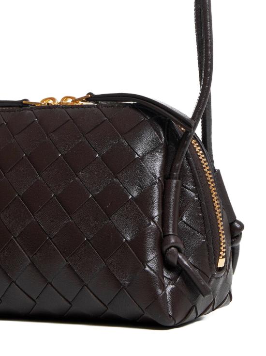 26FW 보테가베네타 인트레치아토 콘서트 파우치 794258VCPP12132 BROWN - BOTTEGA VENETA