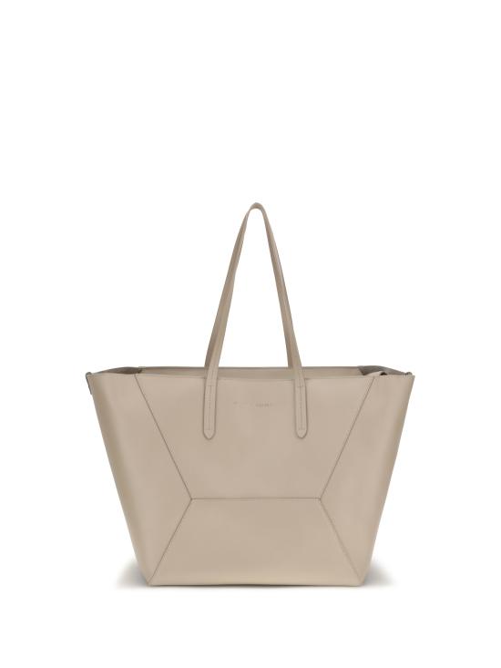 26SS 브루넬로 쿠치넬리 모닐리 카프스킨 BC 듀오 백 MBXAD2571 BEIGE