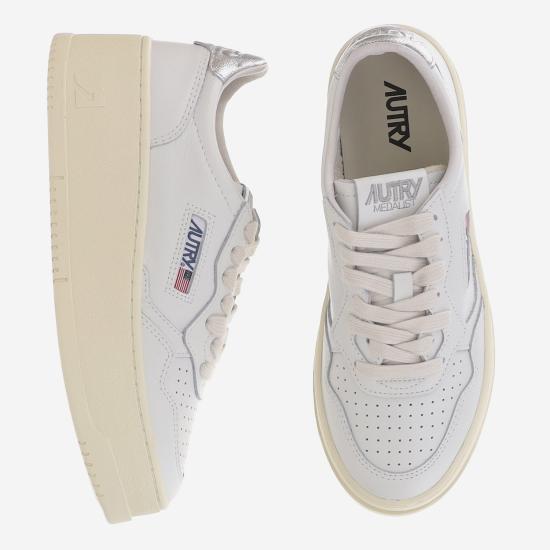 26FW 오트리 메달리스트 플랫폼 스니커즈 PTLWLL05 WHITE - AUTRY