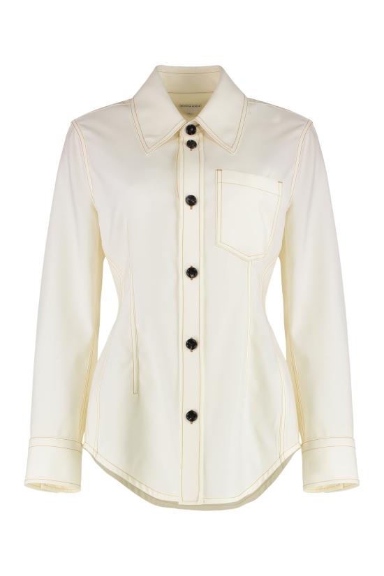 보테가베네타 셔츠 832884 BEIGE