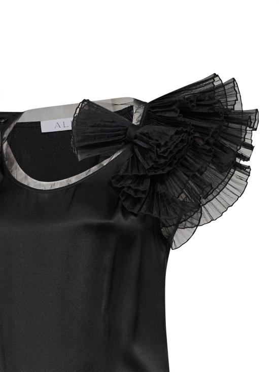26FW 알리나 블라우스 DNLW26223 009 BLACK - ALINA