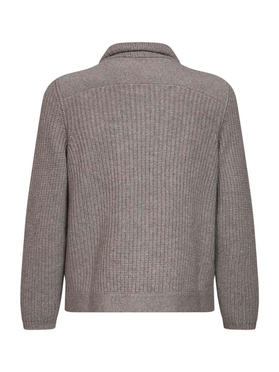 26FW 브루넬로 쿠치넬리 니트웨어 M22506206 C9756 GRAY - BRUNELLO CUCINELLI