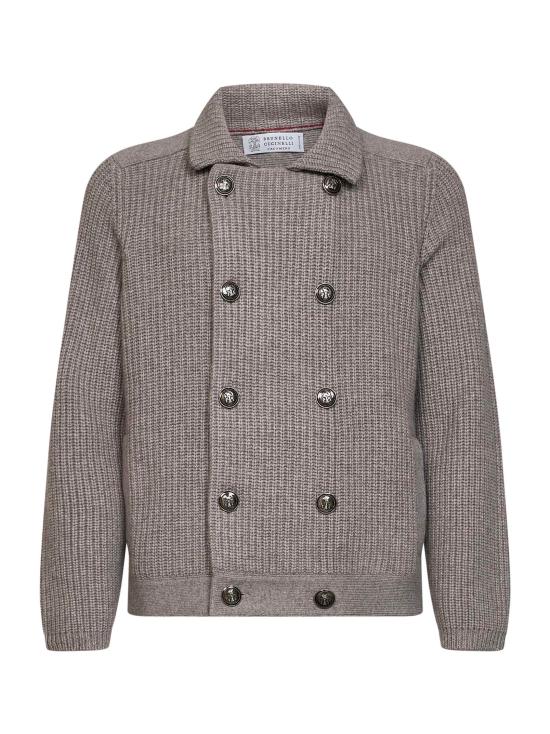 26FW 브루넬로 쿠치넬리 니트웨어 M22506206 C9756 GRAY