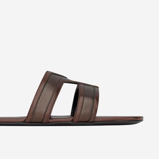26SS 생로랑 샌들 861853 BROWN