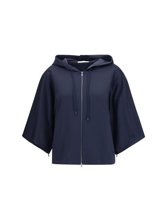 26FW 막스마라 FIDATO 피다토 코튼 후드 집업 2621926031600 NAVY - MAX MARA