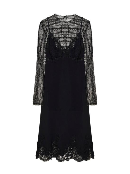 26FW 에르마노 설비노 원피스 D492Q321APILMILM95708 BLACK