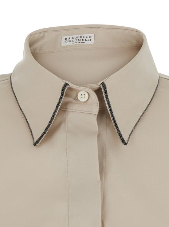26FW 브루넬로 쿠치넬리 모닐리 셔츠 M0091MA606 BEIGE - BRUNELLO CUCINELLI