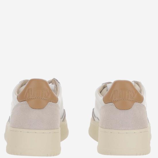 26FW 오트리 메달리스트 로우 레더 스니커즈 AULWLS16 WHITE - AUTRY