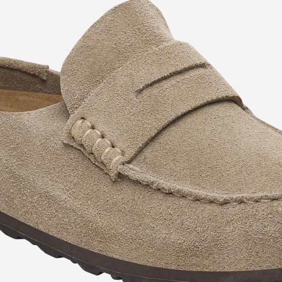 26SS 버켄스탁 네이플스 랩드 스웨이드 레더 1029710 BEIGE - BIRKENSTOCK