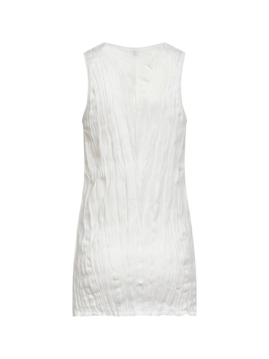 26SS 토템 민소매 티셔츠 262WRT0724YA0244 047 WHITE - TOTEME