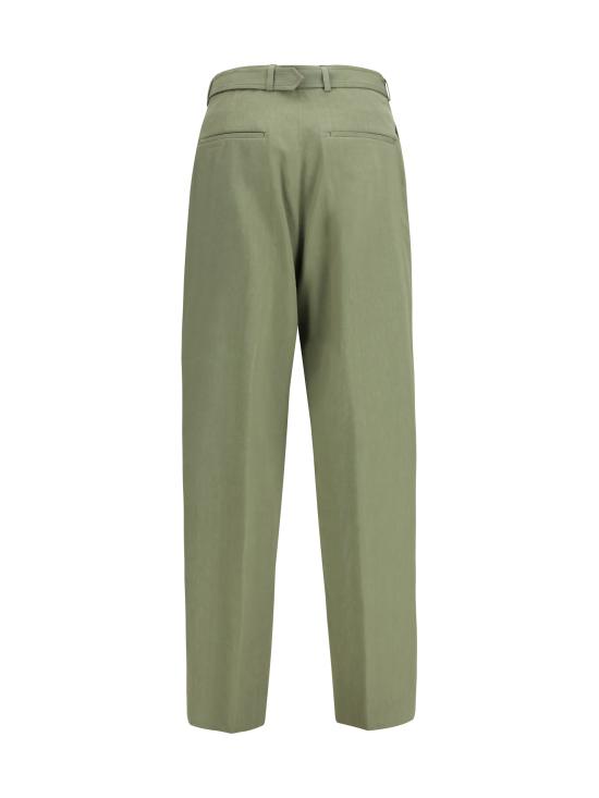26SS 드리스 반 노튼 팬츠 2610209523237 GREEN - DRIES VAN NOTEN
