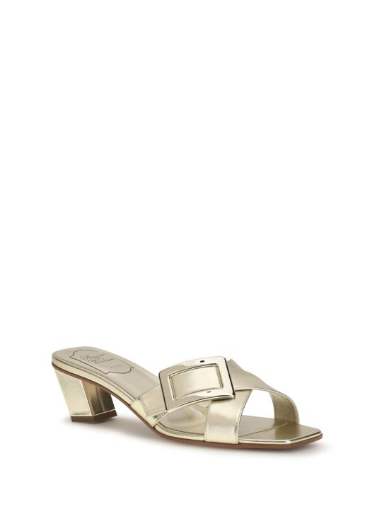 26SS 로저비비에 샌들 RVW82045010KAC GOLD - ROGER VIVIER