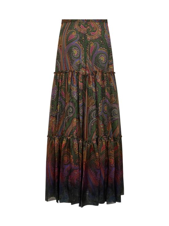 26FW 에트로 스커트 WRFA021699SP11HX0893 GREEN - ETRO