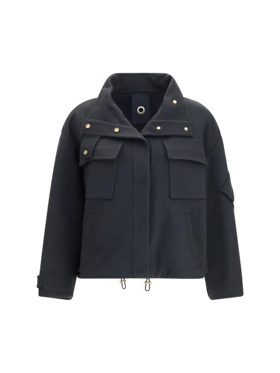 26FW 조르지오 아르마니 코트 GW004014TE10112 BLACK - GIORGIO ARMANI
