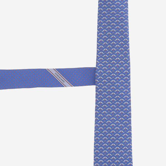 26FW 살바토레 페라가모 넥타이 351389 BLUE - SALVATORE FERRAGAMO