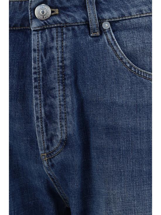 26SS 브루넬로 쿠치넬리 데님 팬츠 M0Z37X1290 BLUE
