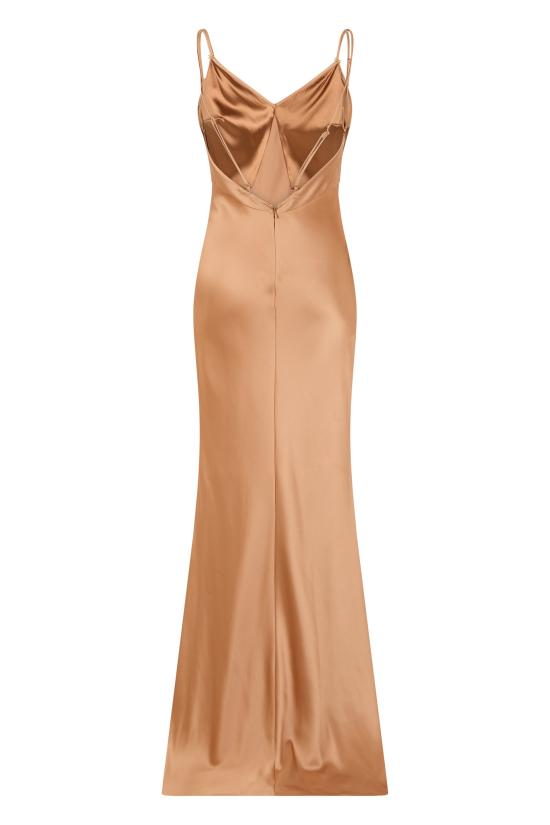 26SS 엘리자베타프랜치 원피스 ABR33 BROWN - ELISABETTA FRANCHI