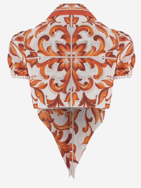 26FW 돌체앤가바나 셔츠 F5T66T ORANGE - DOLCE & GABBANA
