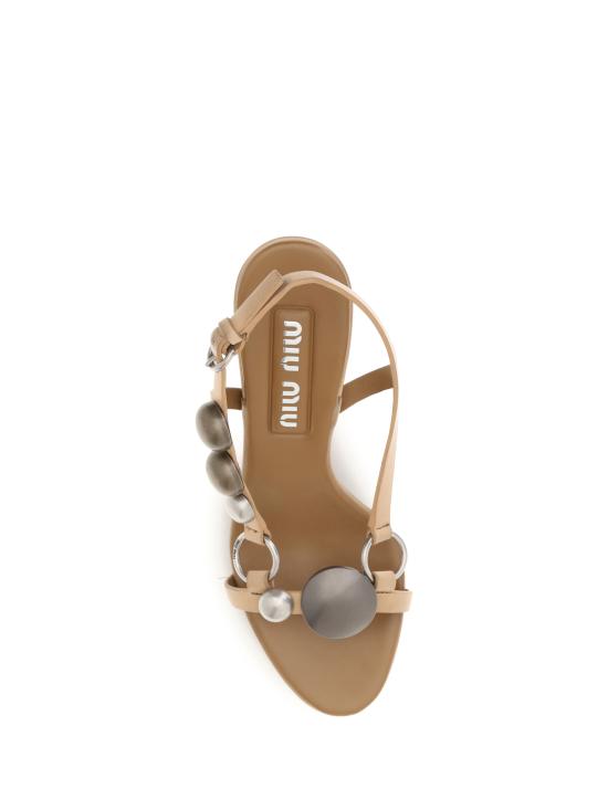 26SS 미우미우 힐/펌프스 5X675EFA085537 BEIGE - MIU MIU