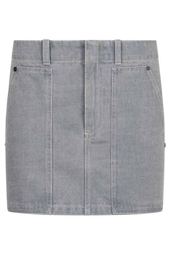  펜디 스커트 FLQ594 GRAY