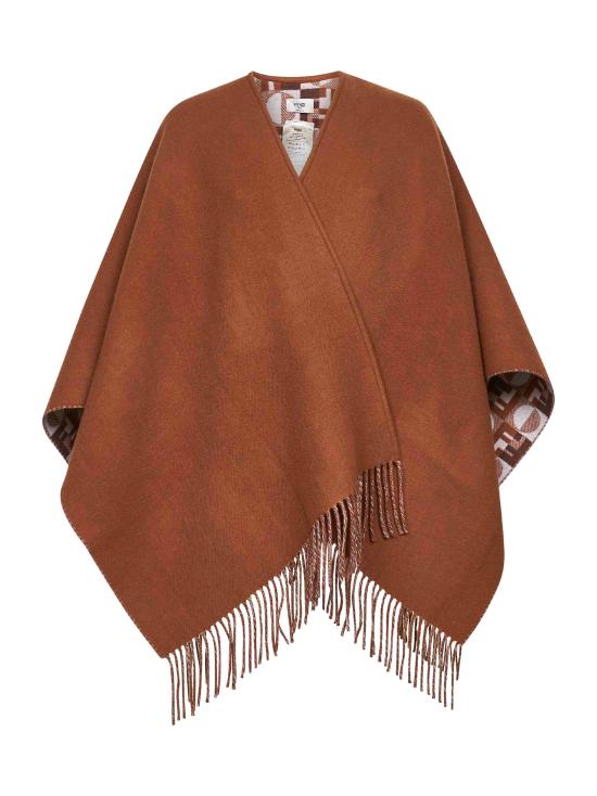 26FW 펜디 케이프 FXX808AYKTF0X2L BROWN