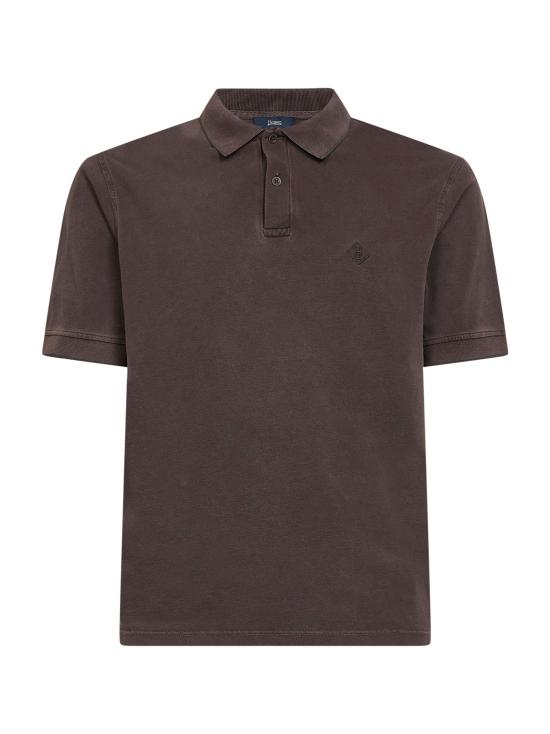 26SS 에르노 로고 폴로 티셔츠 JPL00134U540068800 BROWN