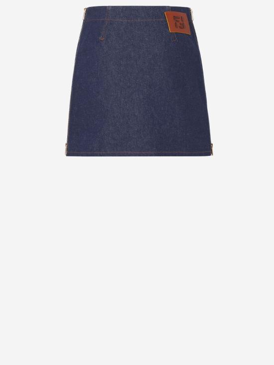 26SS 펜디 스커트 FLQ608 NAVY - FENDI