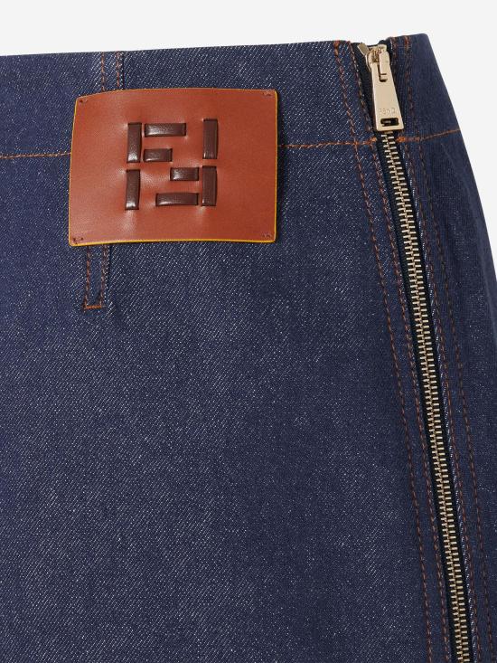 26SS 펜디 스커트 FLQ608 NAVY