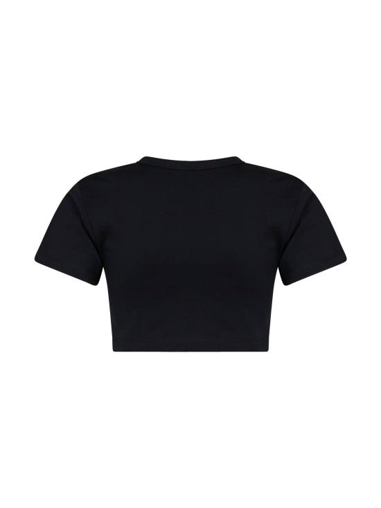 26FW 디 아티코 폴로 티셔츠 261WCT00364JJJ025AA100 BLACK - THE ATTICO