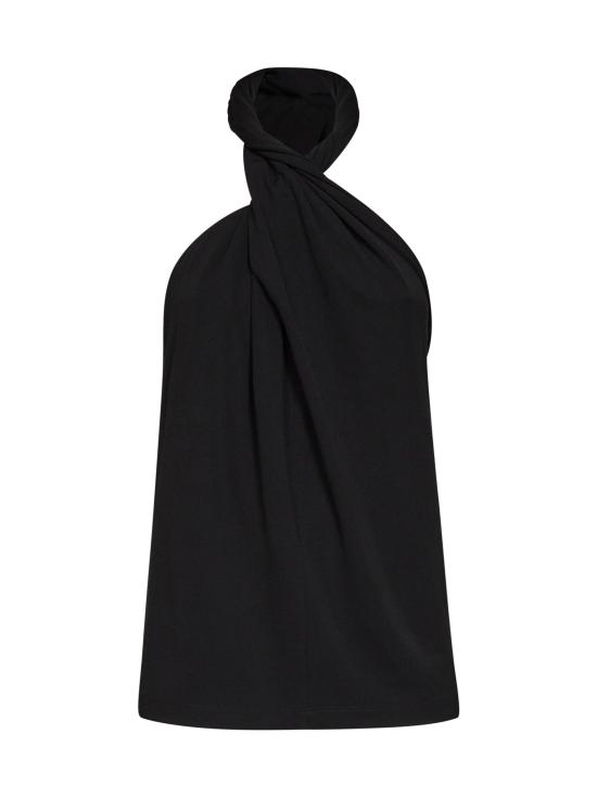 26FW 토템 민소매 티셔츠 263WRT0753FB0162 001 BLACK