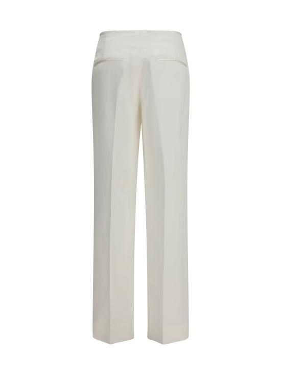 26SS 토템 팬츠 262WRB0358FB0623 WHITE - TOTEME