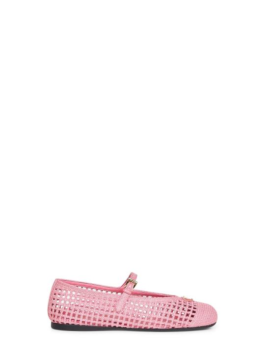 26SS 프라다 크로셰 발레리나 슈즈 1F364O0052F46F0638 PINK