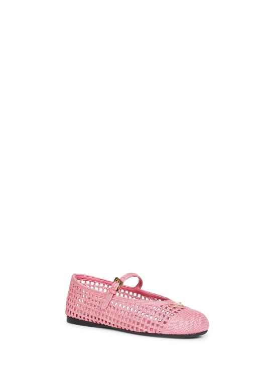 26SS 프라다 크로셰 발레리나 슈즈 1F364O0052F46F0638 PINK - PRADA