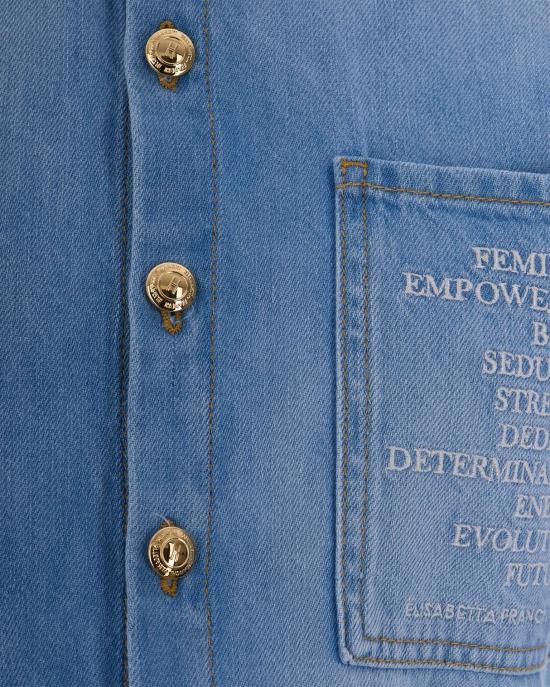 26SS 엘리자베타프랜치 수트 팬츠 TJ44D61E2 BLUE - ELISABETTA FRANCHI