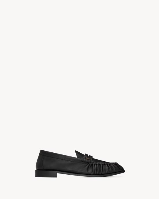 26FW 생로랑 매트 레더 서플 르 로퍼 83947125VAA1000 Black