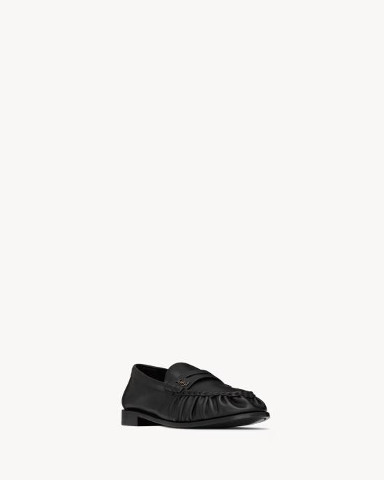 26FW 생로랑 매트 레더 서플 르 로퍼 83947125VAA1000 Black - SAINT LAURENT