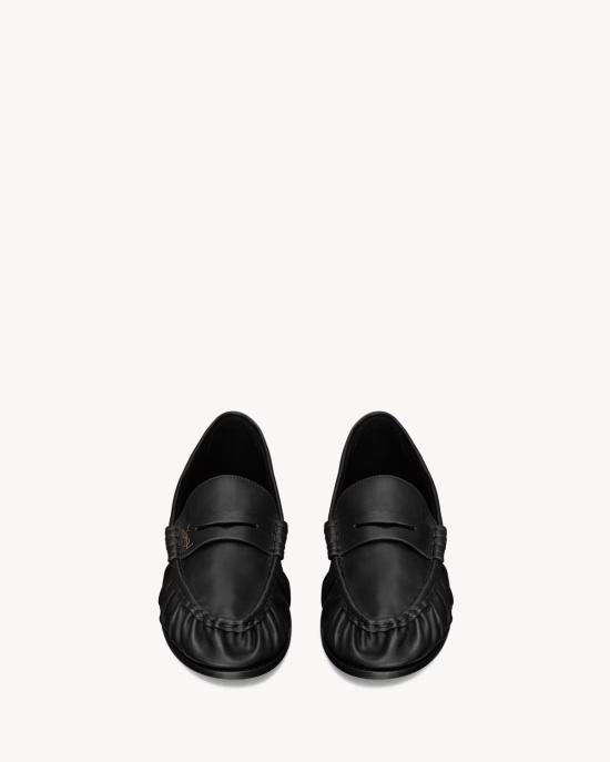 26FW 생로랑 매트 레더 서플 르 로퍼 83947125VAA1000 Black - SAINT LAURENT