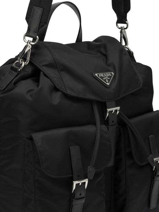 26FW 프라다 리나일론 백팩 2VZ1102C26F0002 V MMO Black - PRADA