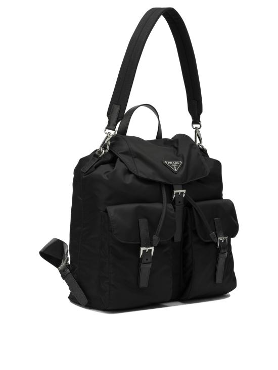 26FW 프라다 리나일론 백팩 2VZ1102C26F0002 V MMO Black - PRADA