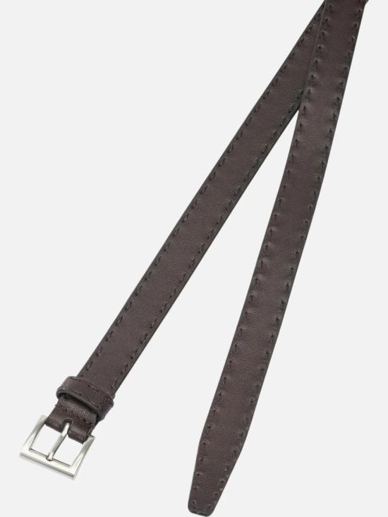 26FW 프라다 앤티크 레더 벨트 1CC7322ZQ4F0201 Brown - PRADA