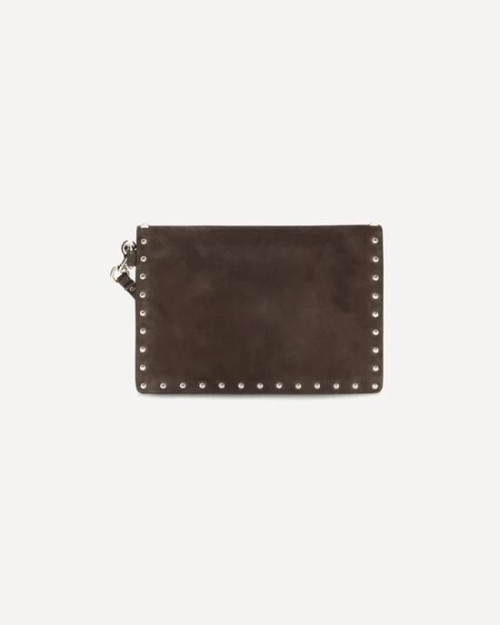 26FW 발렌티노 가라바니 클러치/파우치 9W2P0P87KQQ0TO Brown - VALENTINO GARAVANI