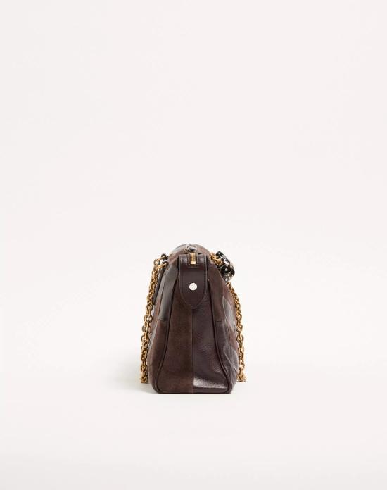 26FW 발렌티노 가라바니 숄더백 9W2B0S70DEDRE6 Brown - VALENTINO GARAVANI